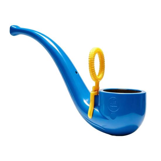 

Soap Bubble Pipe 3D Printed Bubble Blower Wand Retro Style Bubble Maker for Kids & Adults Outdoor Backyard Play Fun Party Favor Gift Reusable Bubble синий