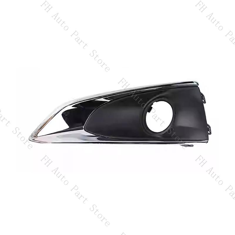 For Peugeot 301 2017 2018 2019 Car Front Bumper Fog Light Lamp Bezel Frame Cover Shell Cap Hood Lid Trim Strip