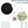 KROYWEN Silicone Body Scrubber Shower Bath Brush, More Hygienic Than Traditional Loofah, Lather Nicely, Long Lasting, Gentle Exfoliating for Women