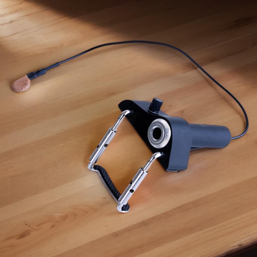 High Quality Violin Pickup Easy To Mount Adjusting Placement Violin Bridge Pickup Violin Accessories for Violin/Viola