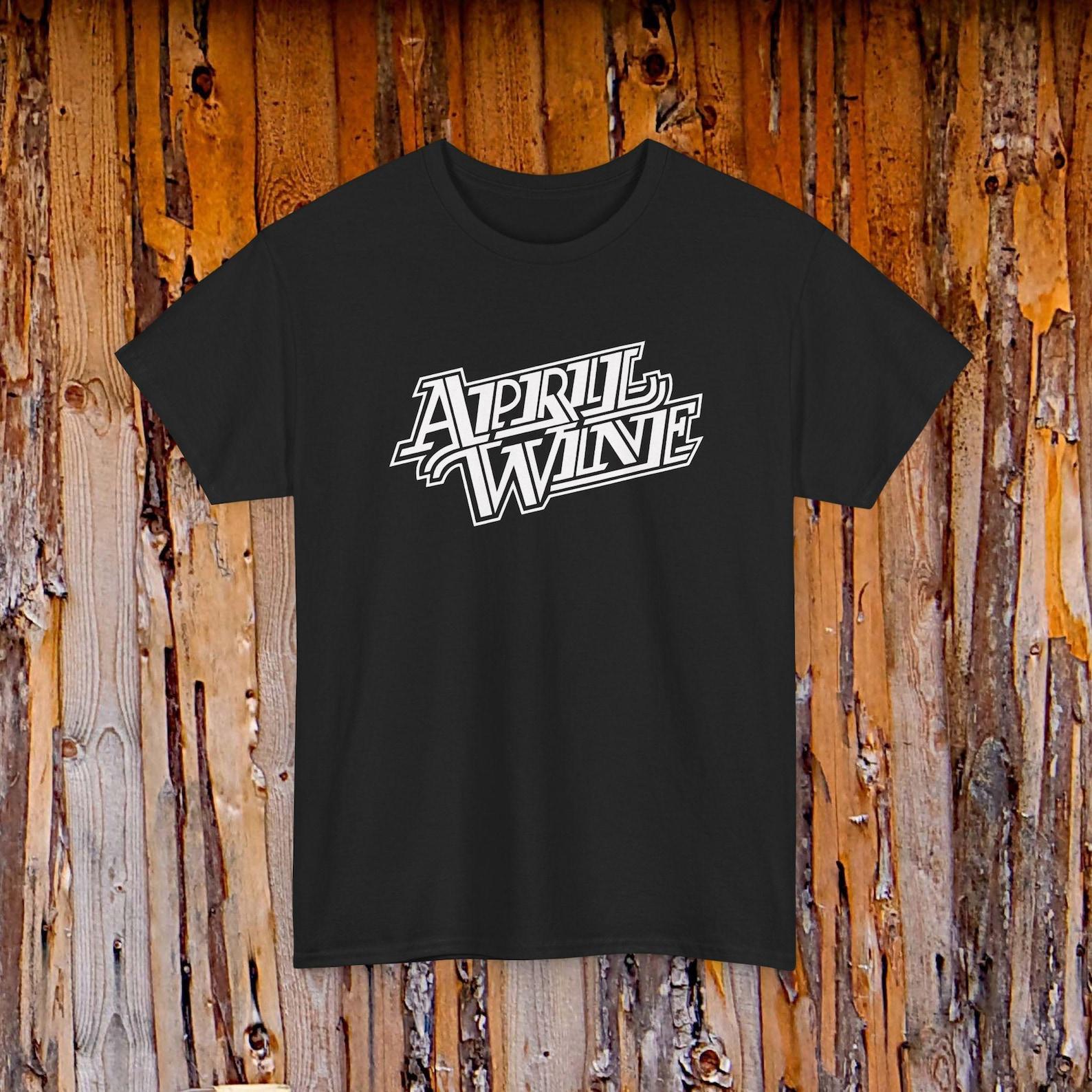 APRIL WINE Band Logo Tee | Music Shirt 2XL
