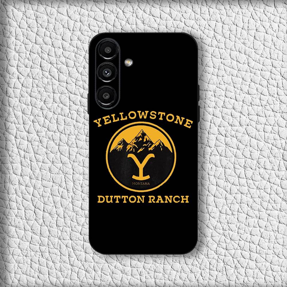 Film Y-Yellowstones Phone Case For Samsung Galaxy A20,A21s,A22,A31,A32,A52,A53,A72,73,A80 Soft Black Cover