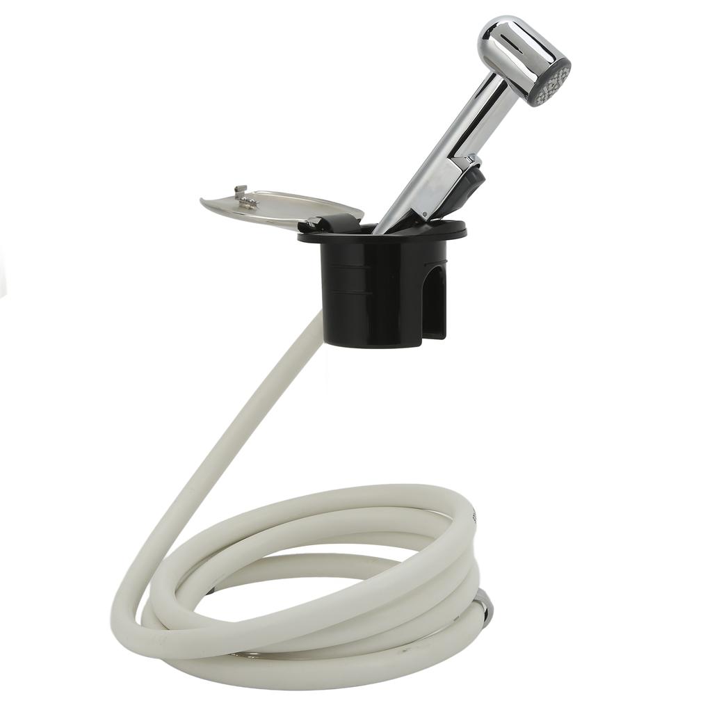 Transom Shower Kit 316 Stainless Steel High Polished 8ft Hose Retractable for RV Yachts