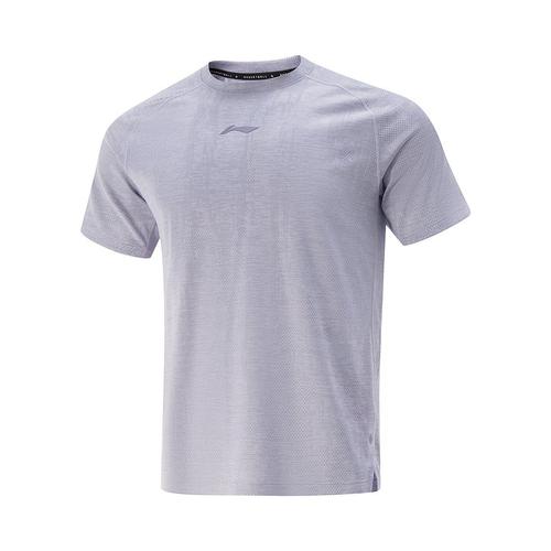 Li Ning Футболка LiNing Баскетбольная коллекция Мужская Разноцветная Морская Соль Фиолетовый ATSV159-4 EU L