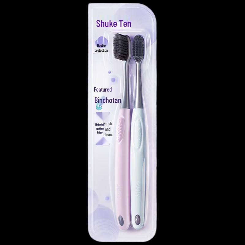 Shuke Charcoal Soft Bristle Toothbrush