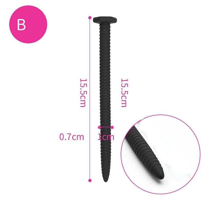 Silikon Harnröhrenkatheter Dilatator Pferd Augenstimulation Erwachsene Sexspielzeug für Männer Homosexuell klingender Penis Plug Einsatz Harnröhrenkatheter