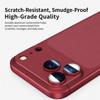 Armor Full‑Coverage Frosted Metal Camera Lens Protector for iPhone 18 / 18 Pro / 18 Pro Max