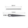 T Handle Tapered Tool Steel Smooth Material Removal Manual Hole Widener