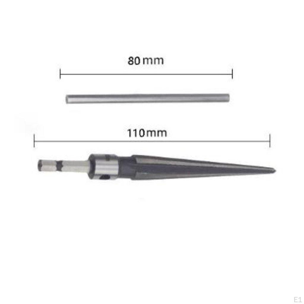 T Handle Tapered Tool Steel Smooth Material Removal Manual Hole Widener