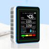 5-in-1 Air Quality Monitor Air Quality Detector Indoor Air Quality Meter Temperature and Humidity Monitor for Home Office School