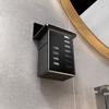 Plastic Wall Mounted Storage Box No Drill Self Adhesive Makeup Brush Storage Box Space Saving Simple Toothbrush Storage Rack