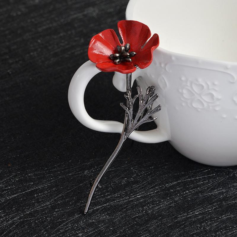 Spilla Brooch Vintage Leopardo Animale Palazzo Perla con Lega Galvanizzata Per Donne e Uomini