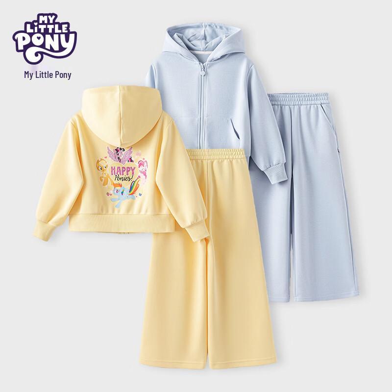 

Комплект: Весенняя толстовка My Little Pony и широкие брюки 160