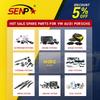 SENP Auto Brake System Parts 2Pcs Brake Hydraulic Hose For Volkswagen Passat 2003 2004 2005 AWD Rear Outer 3B7611775