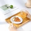 ZISIZ Japanese Style Bamboo Wood Serving Tray