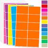 360 Pcs Colored Label Stickers,12 Colors 3" X 2" Color Coding Labels, Home Moving Labels, Name Sticker