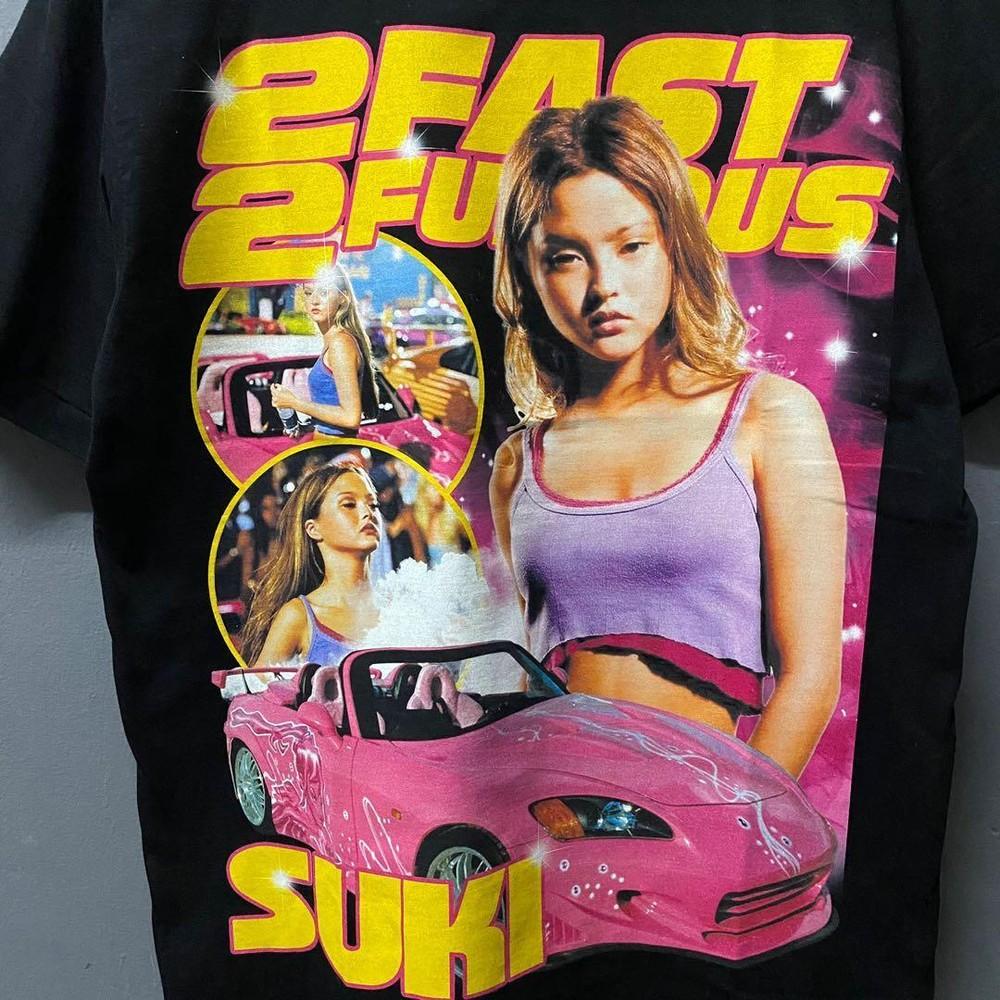 Suki 2 Fast 2 Furious Shirt 2 Fast 2 Furious Black T-shirt Unisex VN1538 Unisex T-Shirt XL