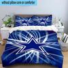 Dallas Cowboys  3PCS Bedding Set 2D Printing (Includes 1 Duvet Cover + 2 Pillowcases Coreless), Bedroom decor,Fan gift