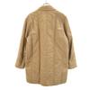 Aquascutum Vyrobeno v Anglii Bavlněná výplň Nerezový límec Kabát 38 béžový Pánský Použitý