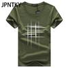 JPNTKY Cotton Short Sleeve T-shirt Men's Fashion Loose Half Sleeve Shirt Printed Compassionate Shirt