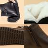 Fashion Winter Women's Boots Warm Cotton Shoes Soft Soles Womens Snow Boots Plush Nude Boots Comfortable 2024 New