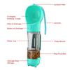Dog Water Bottle 3 In 1 Dog Accessories Portable Pet Dog Water Bottle Dogs Cats Drinking Feeder Bowl Accesorios Para Perros