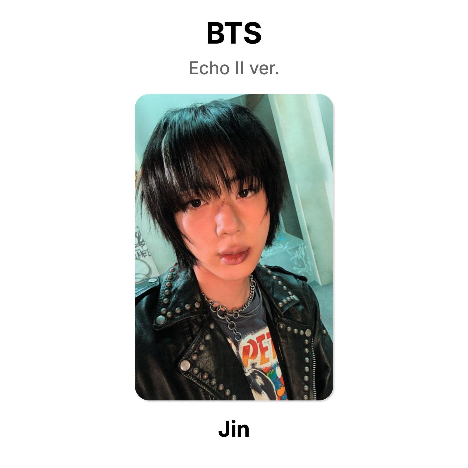 BTS Echo II ver. Official Photocard Jin