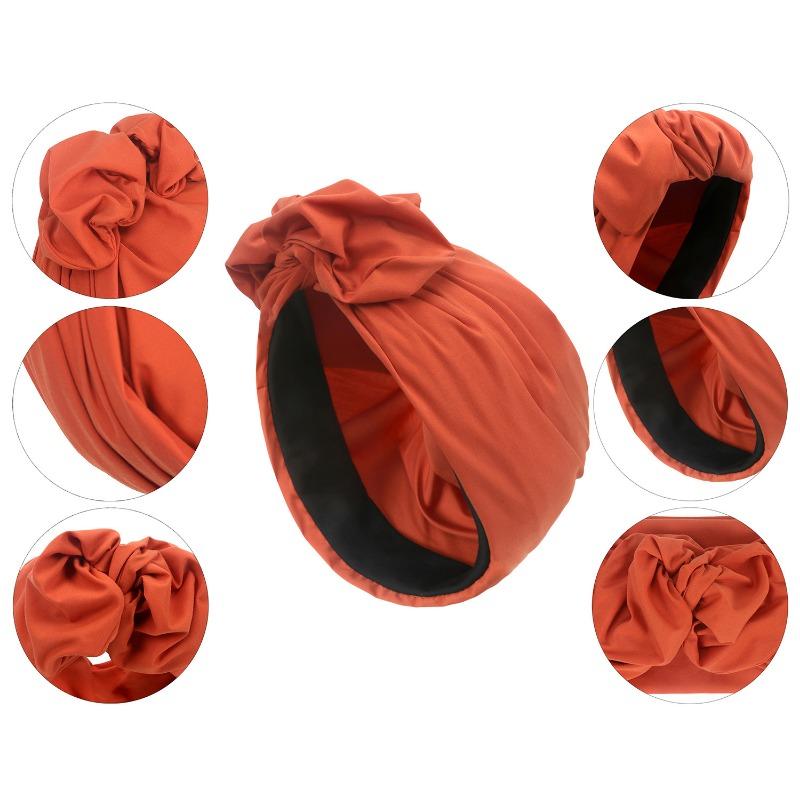 

Женская крестовая шляпа-косынка для взрослых, модный платок для головы, французский ретро-платок, несколько аксессуаров с французской шляпой-пуловером one size