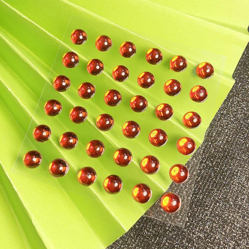 1pc Disposable Rhinestones Sticker Red Face EyeTeardrop Makeup Crystal Tattoo Sticker Children's Stage Show Face Eyes Decoration