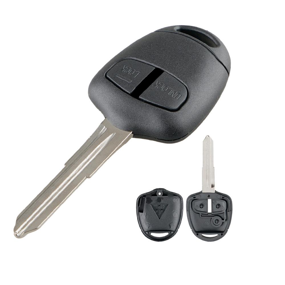 Car Key Case Auto Car 2 Buttons Car Remote Key Shell Case With Mit11 Blade Fit For Mitsubishi Lancer Iv V Vi Vii Viii Ix Ct9A