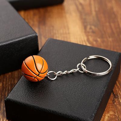 Basketball Soccer Keychain   Sports Keyring Car Pendant For Gift