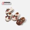 Spring 2026 Children's Leather Princess Shoes - Fashionable, Soft Sole, Non-slip, Korean Style Toddler Shoes.