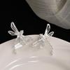 Pink Butterfly Ear Cuff Earrings for Women Girls Fashion Bowknot No Piercing Clips Earring Fake Piercing Ballet Clip on Jewelry