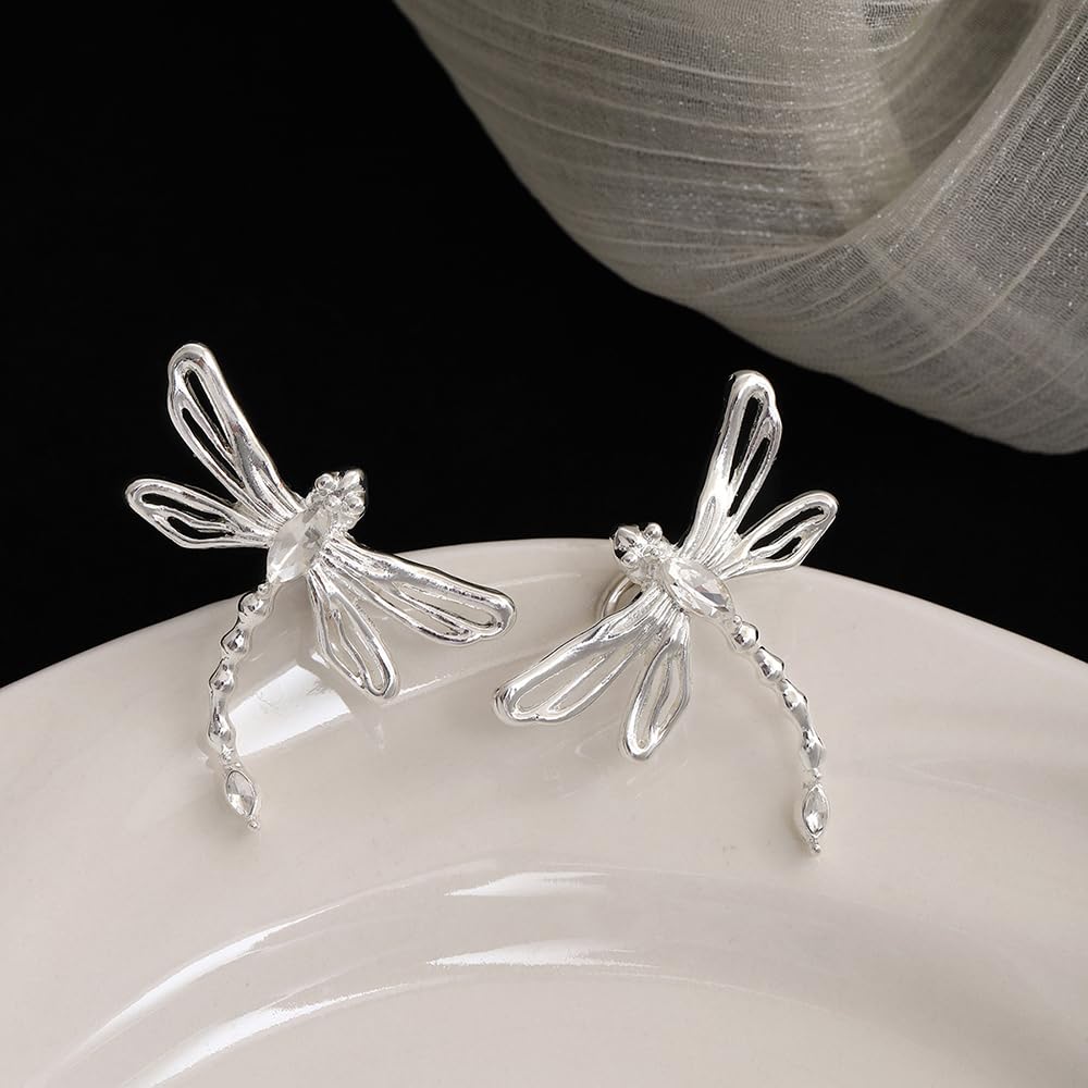 Pink Butterfly Ear Cuff Earrings for Women Girls Fashion Bowknot No Piercing Clips Earring Fake Piercing Ballet Clip on Jewelry