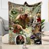 Gothic Style Blanket Comfortable Suitable for Livingroom Office Bed All-Season Use Stylish Decor Birthday Christmas Gift Blanket