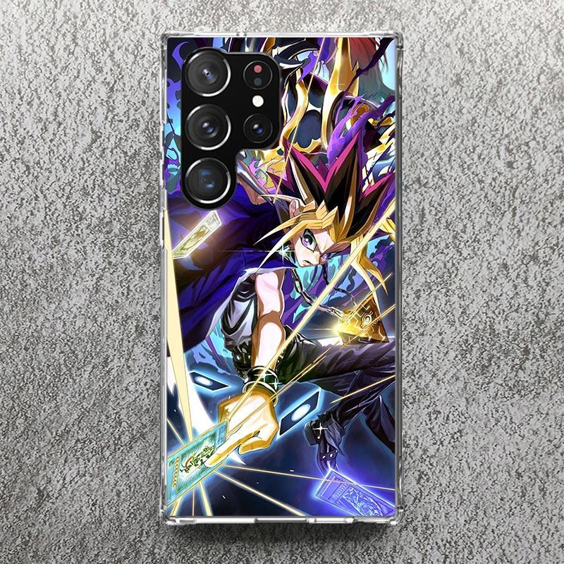 Game Yu-Gi-Oh Phone Case For Samsung Galaxy S25 S24 S23 S22 Ultra S21 S20 FE S10 Plus S10E + S25 Edge Soft Cover Shell