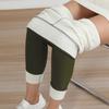 Autumn Winter Warm Fleece Women Leggings Velvet Thicken High Waist Tights Elastic Slim Solid Color Leggings Prevent Cold Tights