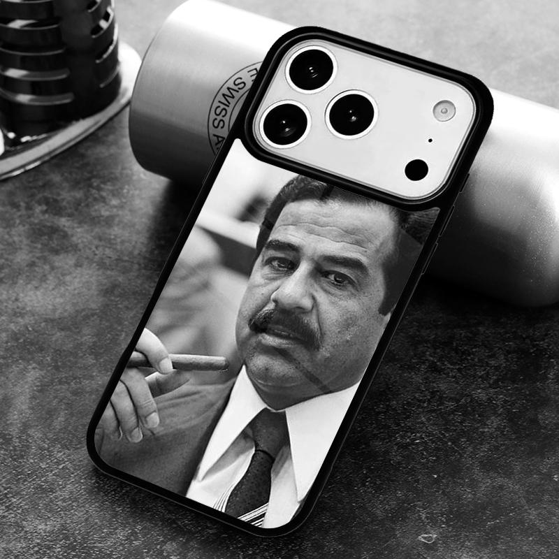 Custodia Fashion Saddam Hussein Iraq Custodia per Telefono Araba per iPhone 17 16 15 Pro Max Air 14 13 12 11 Plus Copertura Antiurto