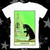 Black Cat Tarot Card Fortune Reading Absinthe Bourgeois Best Seller Top Tee T Shirt 489