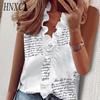 Women's Fashion Casual Sleeveless V Neck Blouses & Shirts