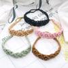 Band Ethnic Style Small Daisy Women Hair Scarf Macrame Hair Band Bohemian Headband Crochet Bandana