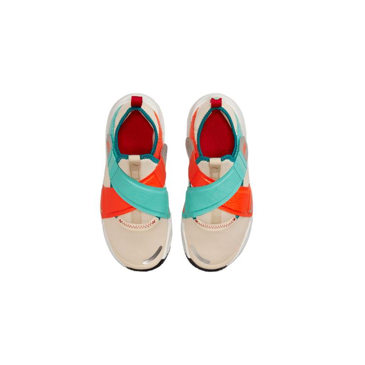 New Nike Flex Advance Low Top Kids' Running Shoes Beige Orange Children Aged 3 7 Years Old DQ4500-101