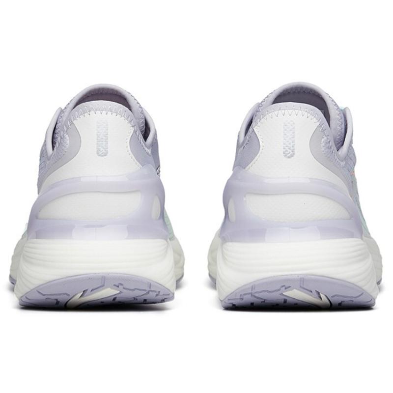 ANTA Tron 2.0 Running Shoes Women's Low top Ivory White/Ice Pink Blue/Light Purple Gray Sneakers 122215586-2