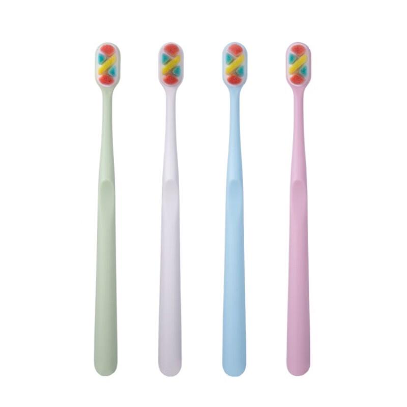 Xiao Niu Adventure Ultra-Soft Small Head Toothbrush 4-Pack