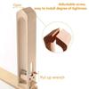 1PC Wood Leathercraft Hand Stitching Leather Craft Lacing Sewing Clamp for Leathercraft Sewing