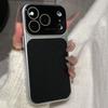 Luxury Crystal Large Window Candy Leather Case for iPhone 17 16 15 14 13 Pro Max 17Pro Shockproof Armor Bumper Plating Cover