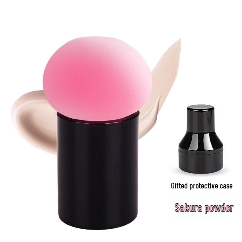 

Супермягкий спонж-пуховка в форме гриба для сухого и влажного использования – Не впитывающий тональный крем