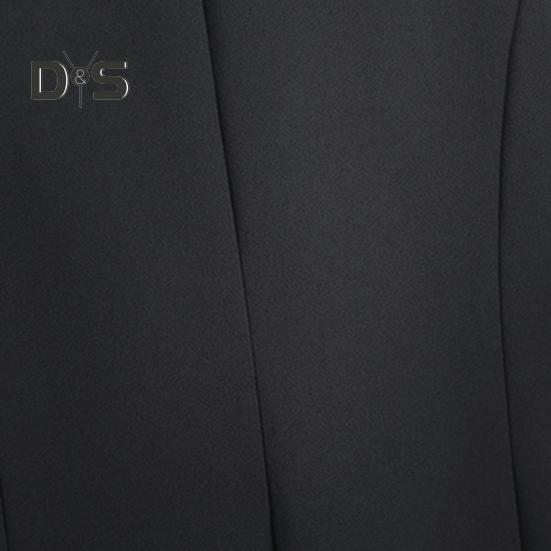 Women Vest Sleeveless Double Buttons Western Style Slim Fit Cardigan Suit Coat Pure Color Deep V Neck Formal Business Style Lady Waistcoat