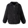 Women's Fashion Casual Jacket Winter Warm Coat Coat Plush Loose Zipper Jacket