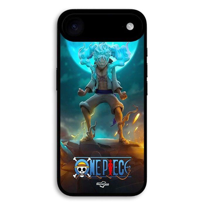 Coque de téléphone - MANIACASE - iPhone 17 Air - Silicone - Souple - One Piece Luffy Gear Lune
